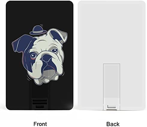 Hat Dog Head USB Drive Credit Card Design USB Flash Drive U Disk Thumb Drive 64g