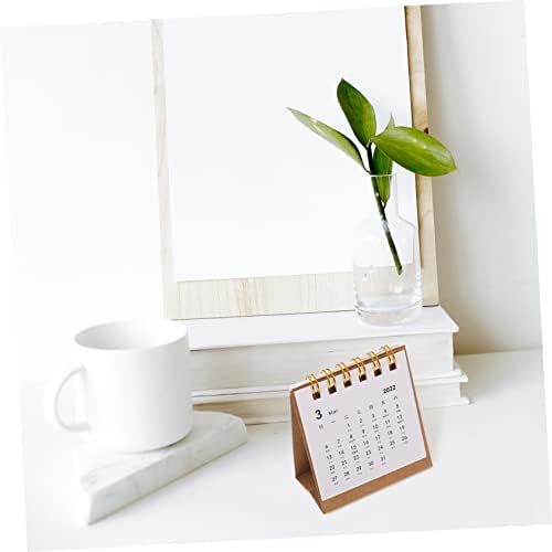 Magiclulu 1pc 2022 Calendar Note de Notas de Mesa de Mesa Decoração de Mesa De decoração Top Decoração Sorda