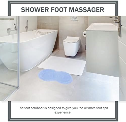 Massageador de pés Alipis 2pcs com lavador de banheiro de almofada doméstica multifuncional- Limite