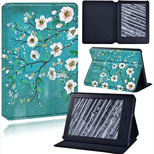 Capa impressa em Kindle Zengcang - Kindle Paperwhite 4/1/2/3/ Kindle 8th/10th Tablet Abstract Floral Print