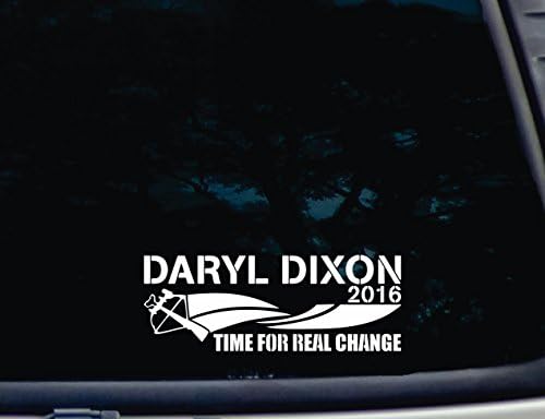 Daryl Dixon Horário para mudança real - 8 x 3 Decal