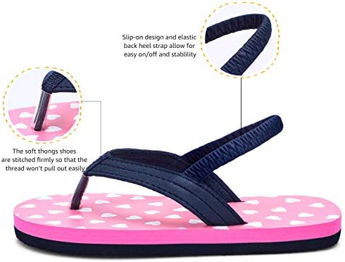 Tombik Sandálias para meninos e meninas Flip Flip Flip Flips | Sapatos de água infantis