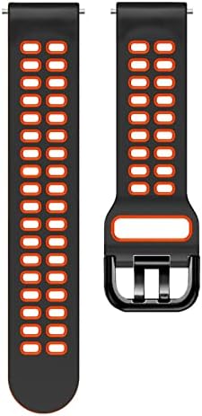 Fulnes Silicone Watch Strap Watchband para Garmin veun/venu2 plus vivoactive 3 precursor 245 645 pulseira inteligente