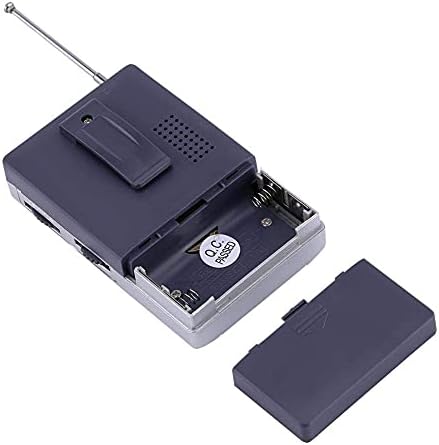 Mini Pocket Radio, Mini Mini Receptor de Alto Desempenho portátil FM/AM Radio com antena telescópica