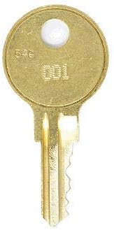 Artesanato 343 Chaves de substituição: 2 chaves