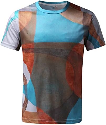Camisetas impressas gráficas de ubst para masculino, verão de manga curta, camiseta de trepulações