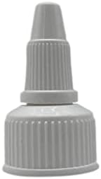 4 oz Black Boston Garrafas plásticas -12 Pacote de garrafa vazia Recarregável - BPA Free - Óleos essenciais - Aromaterapia | Caps de topo de torção branca - fabricados nos EUA - por fazendas naturais
