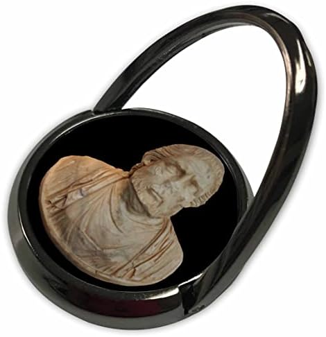 Retrato de escudo 3drose, filósofo da Aphrodisias vetor arte - anéis de telefone