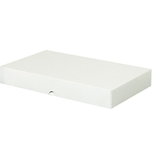 Caixa EUA BR2 Papelary dobring Cartons, 8 1/2 x 14 x 2 , branco