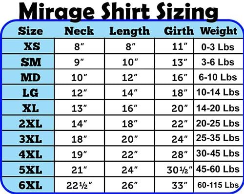 Mirage Pet Products Lil Monster Camisetas impressas de tela Red Med