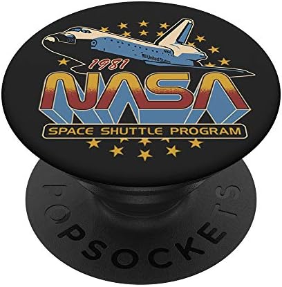Programa de transporte espacial da NASA 1981 Popsockets PopGrip: aderência swappable para telefones e tablets