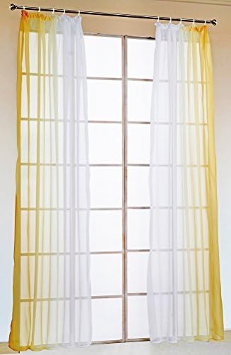 LiveByCare 1 par ombre ombre pura janela painel de cortina de cortina tratamento gancho de gancho superior