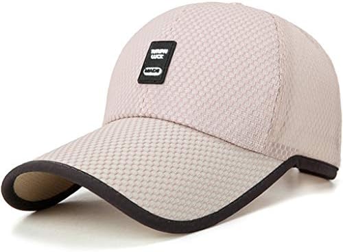 MMKNLRM Proteção unissex beisebol feminino Ajuste pico de verão Capfeta de boné de praia Men Caps de capacete