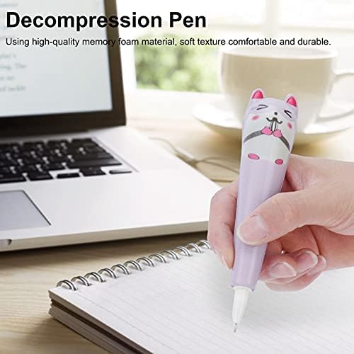 Fdit descompressão caneta fofa inovadora liberação de caneta de caneta de papenaria de papelaria suprimentos