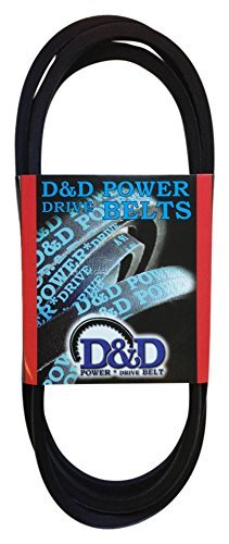 D&D PowerDrive K55938X Cinturão de substituição da Gilbarco Inc, seção transversal de correia A/4L,