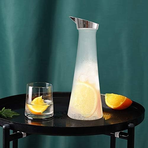 01 02 015 jarro de água, design conciso acrílico bonito garrafa transparente elegante para restaurantes