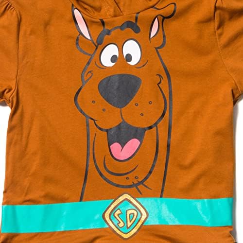 Scooby-Doo Girls Cosplay Camiseta Gráfica Vestido Criança Leggging