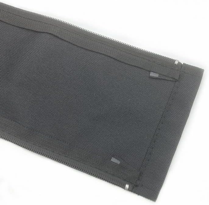 Zipper manga a cabo 60 mm de nylon flexível de nylon chicote de chicote da linha de linha organizador de fios de fio Management Hider Protection -