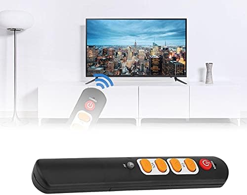 Controle remoto de aprendizado universal com botões grandes controladores inteligentes para TV STB DVD DVB HIFI VCR