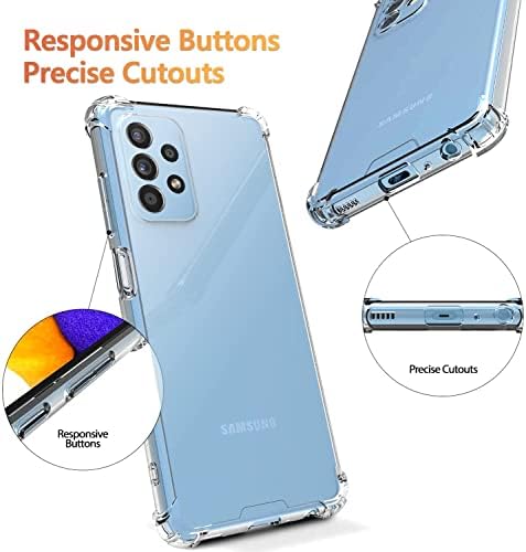 Caso de Kiomy para Samsung Galaxy A32 5G Ultra Clear