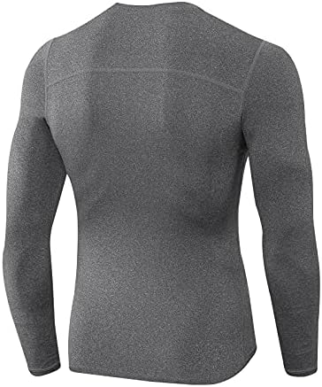 Camisa atlética masculina masculina de shengxiny tampos de fitness de seca rápida executando camiseta