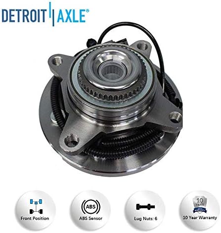 Eixo Detroit-Substituição do rolamento do cubo da roda dianteira 4WD Para 2011-2014 Ford F-150 Expedição