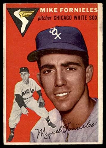 1954 Topps # 154 Mike Fornieles Chicago White Sox VG White Sox