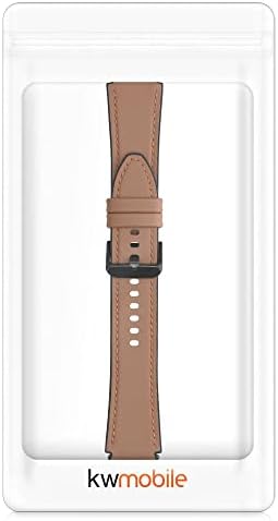 Pulseira Kwmobile Compatível com Samsung Watch 4 & Watch 4 Classic - Silicone e Leather Sport Bracelet