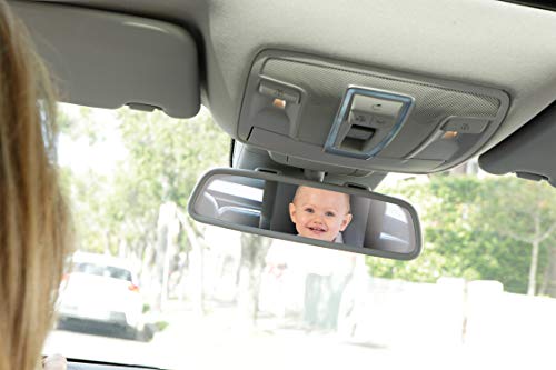Little Chicks Ajuste Backseat Car Mirror com Dial Garanty - Para Baby traseiro, assento de carro de frente