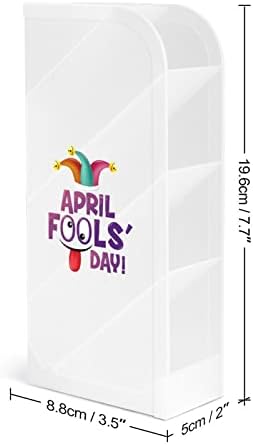 April Fool's Day Pen Holder Lápis Organizador Maquia
