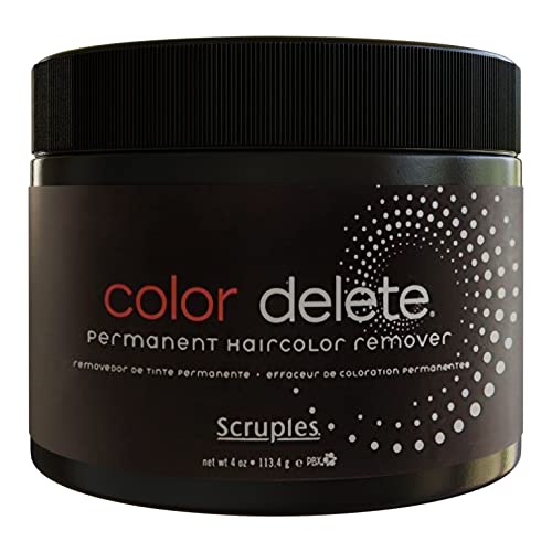 Remoção de cor de cabelo permanente de cor de cor - Fácil de usar alternativa para remover a cor do cabelo - Remova