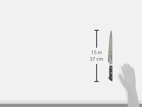 Zwilling 30550-231 Takumi escultura 9,1 polegadas, faca de atirador de puxador de músculo de Damasco, feita