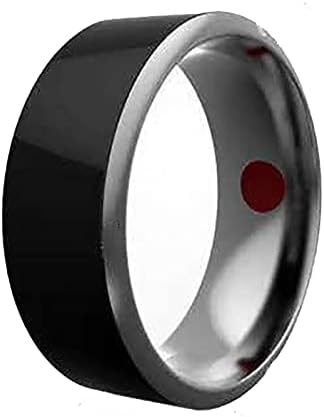 HEPVET NFC Multifuncional Smart Ring, anel multifuncional, anel inteligente vestível para desbloquear, discagem automática, presente ideal para pai e namorado
