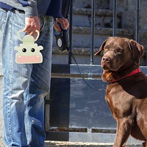 IPETBOOM Caixa de areia portátil Dog Pooper Scooper Cartoon Sanitary Dog Resíduos pega Ferramenta de limpeza