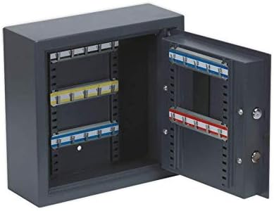 Cabinete eletrônico Sealey 25 Capacidade -chave, 320 mm x 120mm x 310mm, cinza