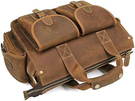 Bolsas sdfgh para homens bolsa de couro para homens para laptop de 14 polegadas bolsa de mensageiro de couro para homens