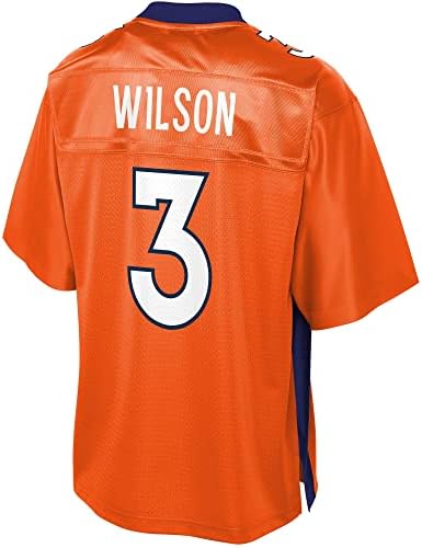 NFL Pro Line Russell Wilson Orange Denver Broncos Jersey