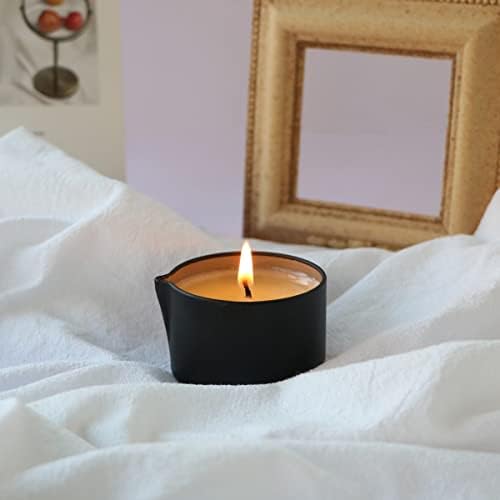 Luxmasa Soybean Wax Massage Oil Vellay Gift, vela aromaterapia perfumada para relaxar e reivindicar