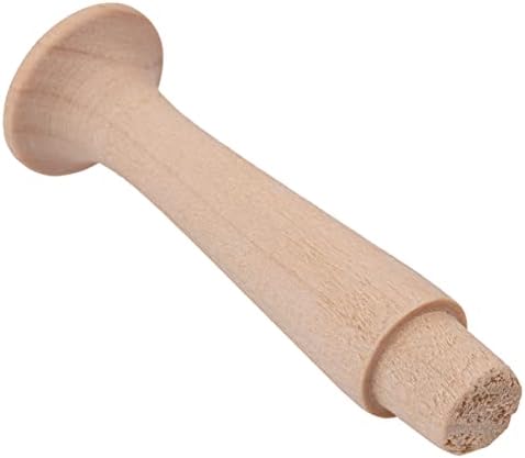 Birch Médio Shaker PEGS | 2-1/2 Comprimento | Pacote de 10 | Pinis de madeira para pendurar | pinos
