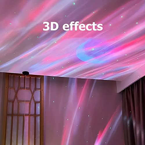 Lâmpada de projeção de estrela Usb Bedroom Ambient Light Projector com controle remoto e função de tempo