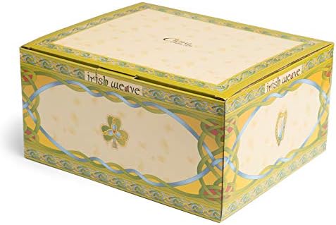 Royal Tara 6 caneca com bênção irlandesa, design shamrock com caixa