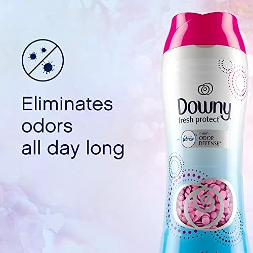 Downy Fresh Protect Protect Leundry Scent Booster Minchas para lavadora com defesa de odor febreze,