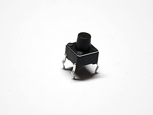 20pcs Dipe 4pin pequeno botão de push Micro Switch PrintSchalter 6x6x5 6 7 8 9 10mm -