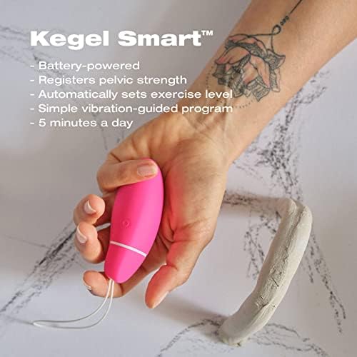 Intimina Kegelsmart - exercício de Kegel, dispositivo de fortalecimento do piso pélvico para mulheres