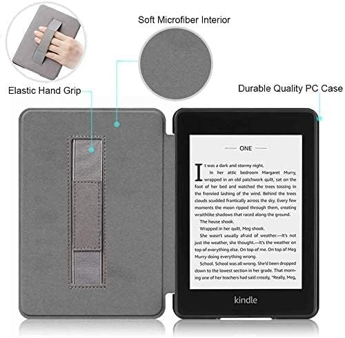 Capa de tecido Kindle Paperwhite 11ª geração 2021 com alça de mão, com acordar/sono automático