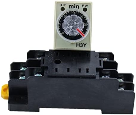 NYCR H3Y-2 30min 24V Small Time Relai Power on Time Atraso Silver Point