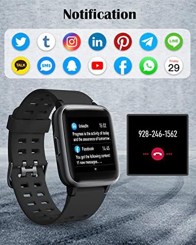 Zhanguo Smart Watch for iOS e Android Phone