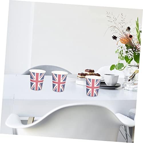 Chave de papel de bandeira britânica de caneca de caneca de caneca de caneca portátil da copa portátil