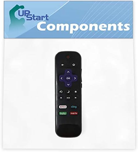 Replacement Insignia NS-RCRUS-17 Roku TV Remote Control for NS-39DR510NA17, NS-32DR310NA17, NS-24DR220NA18,