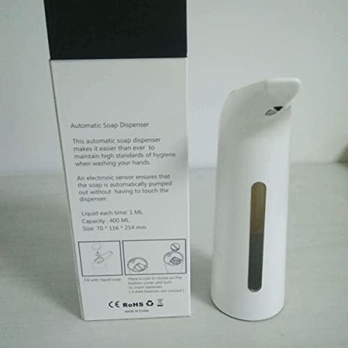 Dispensador de cabilock Dispensador 1pc sem movimento automático Dispensador branco livre banheiro de cozinha